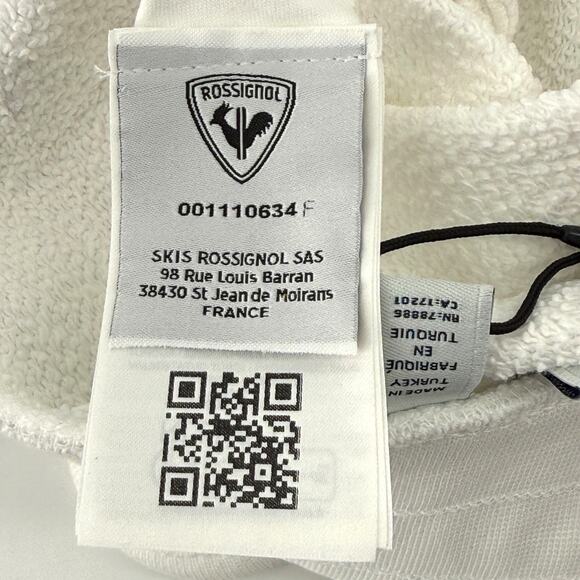 Rossignol Rossi Cotton Comfort Shorts Women's Size Large White Drawstring - Picture 8 of 9